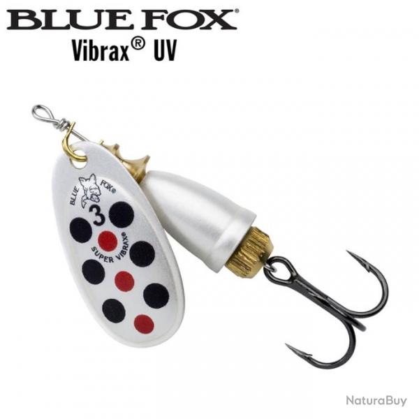 Leurre Vibrax UV Blue Fox 3 8g SBRU