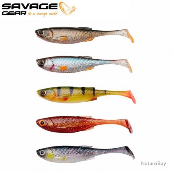 Leurre Craft Shad Savage Gear 8.8cm 4.6g Clear Water Mix (les 5)