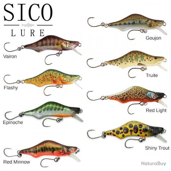 Leurre Sico First 53 Sico Lure Coulant 53mm Goujon