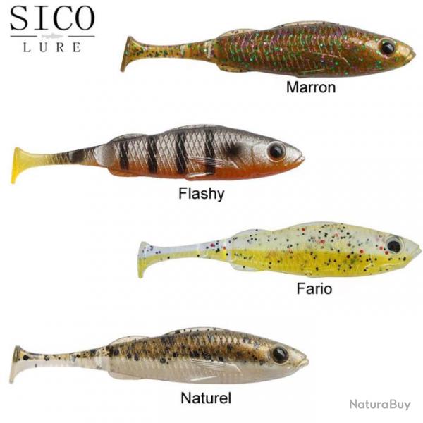 Leurre Mini-Paddle Sico Lure 58mm  Flashy