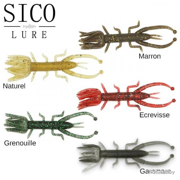 Leurre Insecte Sico Lure 59mm  Grenouille