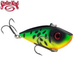Leurre Lipless Red Eyed Shad Strike King 8cm Fire Tiger