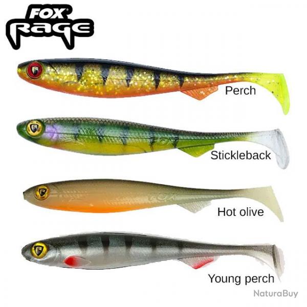 Leurre Slick Shad Fox Rage Ultra UV 11 cm Hot olive