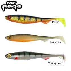 Leurre Slick Shad Fox Rage Ultra UV 9 cm Hot olive