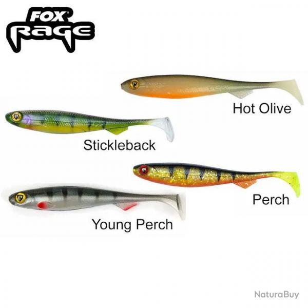 Leurre Slick Shad Fox Rage Ultra UV 7 cm Hot olive