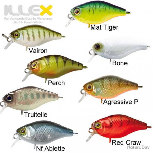 Leurre Illex Chubby 38 - 3,8cm Agressive Perch