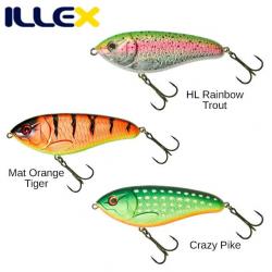 Leurre Dexter Jerk Illex 120 S - 12cm HL Rainbow Trout