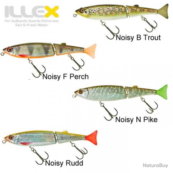 Leurre Freddy 130 CW Noisy Illex 13cm Noisy Brownt Trout