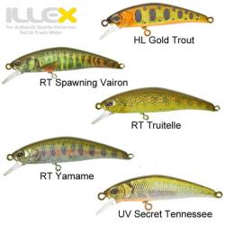 Leurre Tricoroll 43 SHW Illex 4,3cm Hl Gold Trout