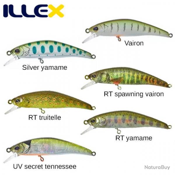 Leurre Tricoroll 53 SHW Illex Uv Secret Tennessee