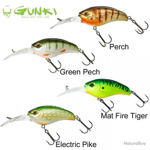 Leurre Gigan 55 F Gunki 5,5cm Electric Pike