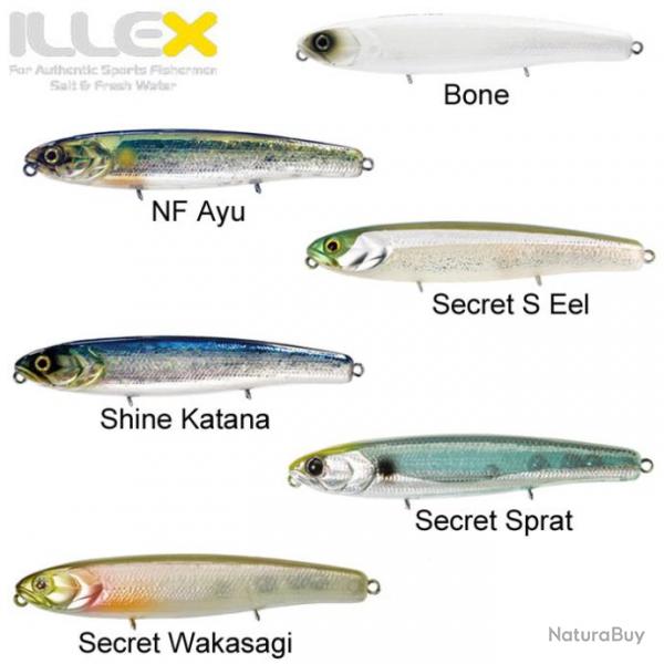 Leurre Bonnie 128 Illex 12,8cm Secret Sand Eel