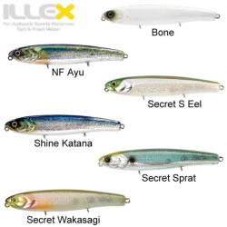 DESTOCKAGE ! Leurre Bonnie 128 Illex 12,8cm Secret Sprat