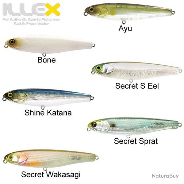 DESTOCKAGE ! Leurre Bonnie 95 Illex 9,5cm Secret Sprat