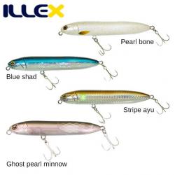 Leurre Chatter Beast 90 Illex 9cm Ghost Pearl Minnow