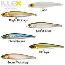 Leurre Clyde Mud Sucker 110 Illex 11cm Secret Wakasagi