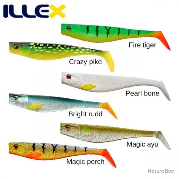 DESTOCKAGE ! Leurre Dexter Shad 110 Illex 10,5cm Bright Rudd