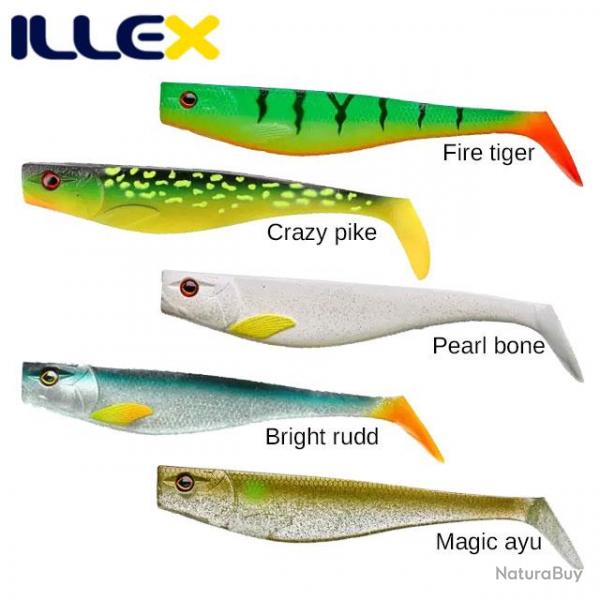 Leurre Dexter Shad 175 Illex 15,5cm Fire Tiger