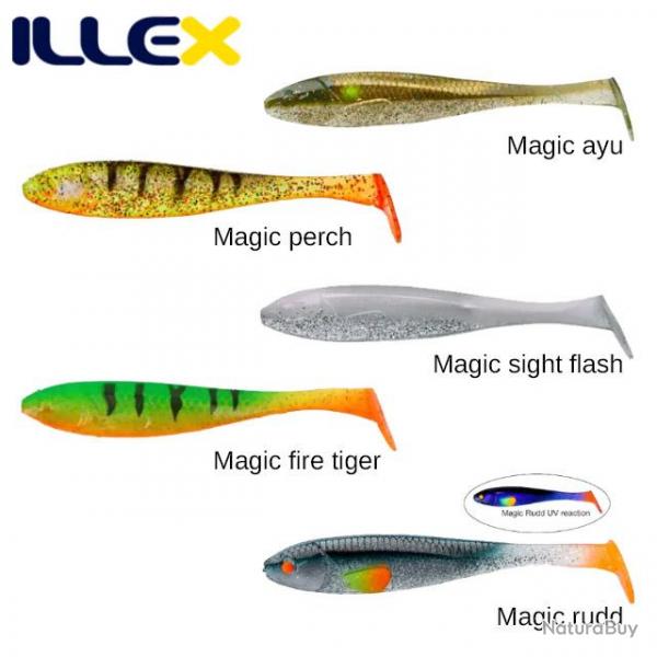 Leurre Magic Slim Shad 4 Illex 8cm Magic Ayu