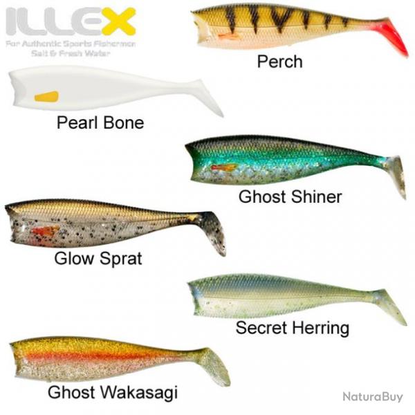 Leurre Nitro Shad 65 Illex 6,5cm Glow Sprat