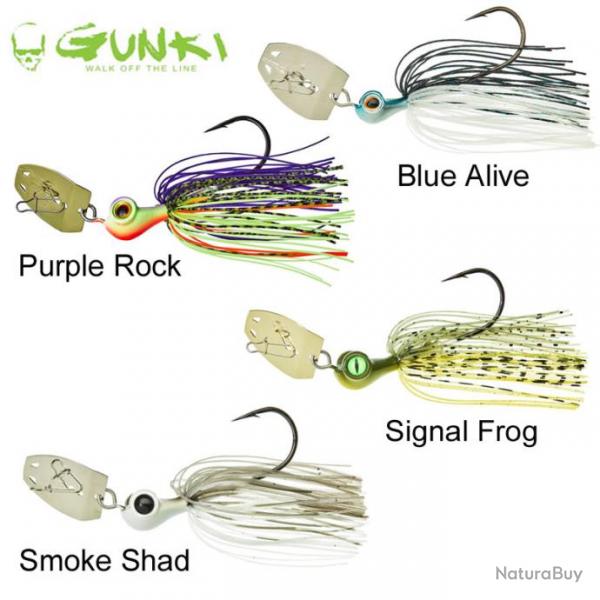 Leurre Boomer 21g Gunki Smoke Shad