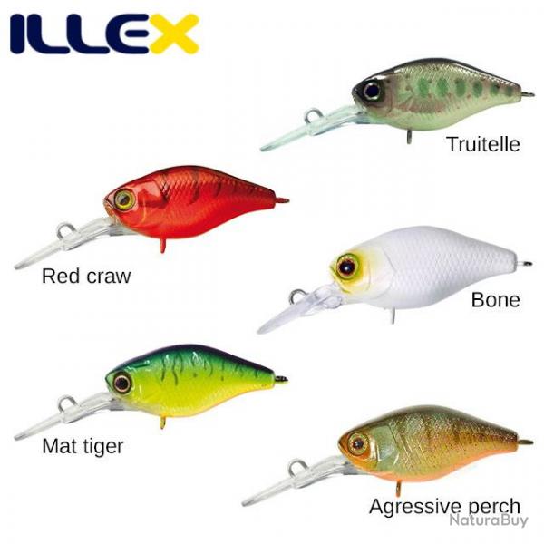 Leurre Illex Chubby 38 MR 3,5cm Agressive Perch