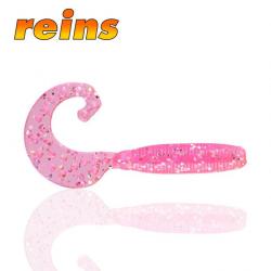 Leurre REINS Fat G Tail Grub 2 - 5cm Pink Silver