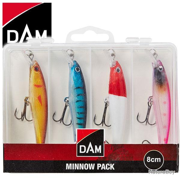 Kit Leurres Dam Minnow 8 cm