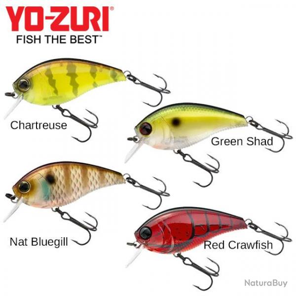 Leurre 3DB Crank 1.5 Squareb 60mm Yo-Zuri Nat Bluegill