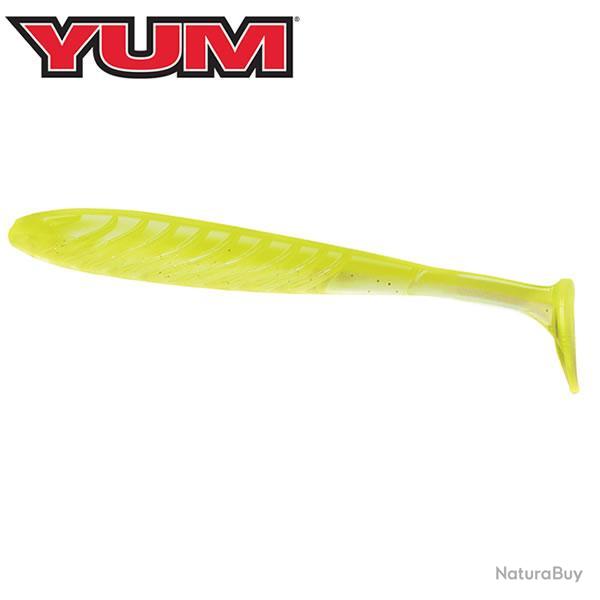 Leurre Pulse Yum 90mm  Chartreuse Clear Shad