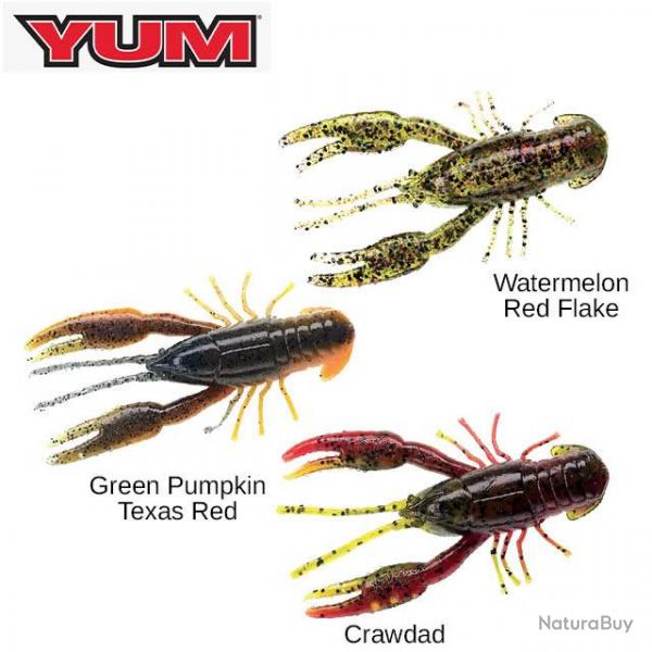 DESTOCKAGE ! Leurre Crawbug 2.5 Yum 6cm Crawdad