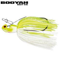 Leurre Chatterbait Booyah Melee 10g White Chartreuse Silver Blade