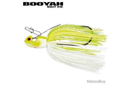 Leurre Chatterbait Booyah Melee 10g White Chartreuse Silver Blade -  Spinnerbaits - Buzzbaits - Bladed jig (10119576)