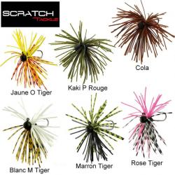 Leurre Micro Jig Scratch Tackle 5g Marron Tiger