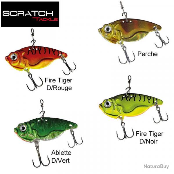 DESTOCKAGE ! Leurre Lame Scratch Tackle Honor Vibe 14g 5cm AbletteD/Vert