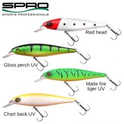 Leurre Powercatcher Minnow 100 SF 15g Spro 10cm Red Head