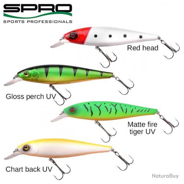 Leurre Powercatcher Minnow 100 SF 15g Spro 10cm Chart Back UV