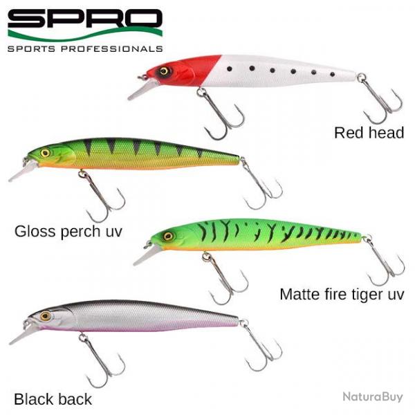 Leurre Powercatcher Minnow 130 SF 15g Spro 13cm Red Head