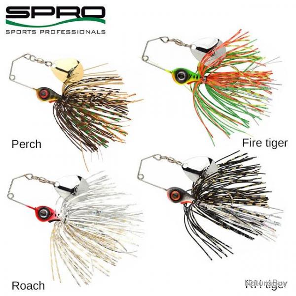 Leurre Spinnerbait Spro Iris Ambush Baby Spinnerbait 2/0 7g Perch