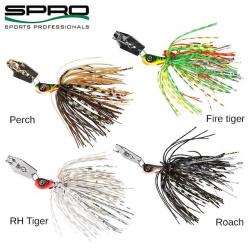 Leurre Chatterbait Spro iris Baby Thrillseeker 2/0 8g RH Tiger