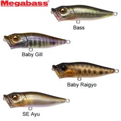 Leurre Pop X FA Megabass 6,4cm Baby Gill