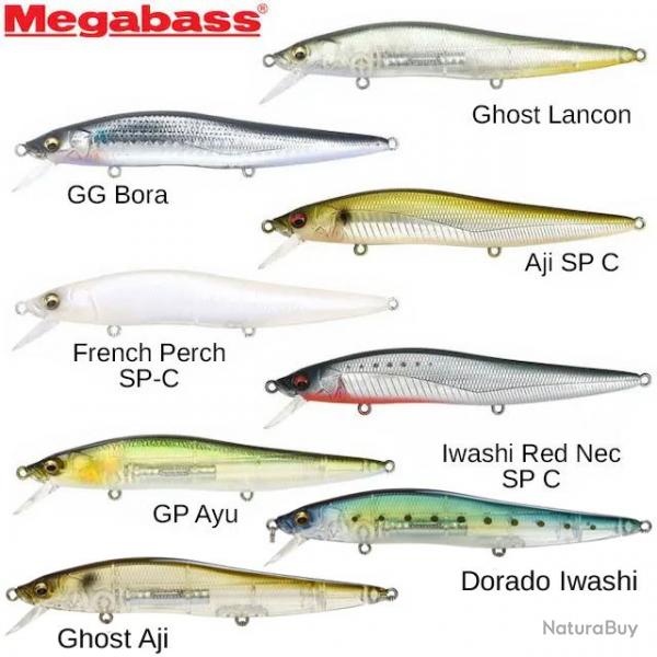 Leurre Vision 110 LBO SW Megabass 11,5cm Aji SP C