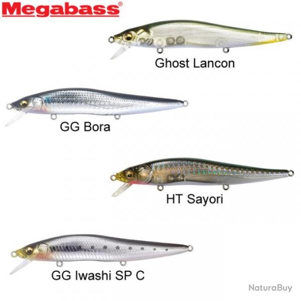 Leurre Vision 110 SW Megabass 11cm Ghost Lancon