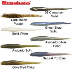 Leurre Hazedong 4 Megabass 10cm Ghost Shad Solid