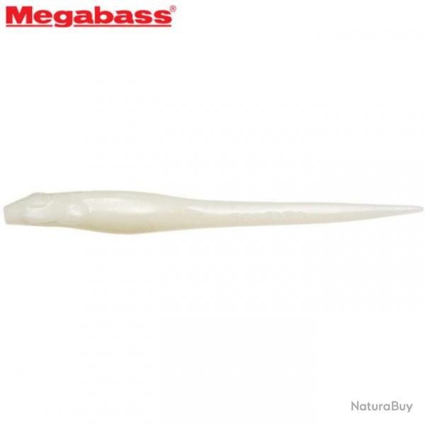 Leurre Hazedong 4 Megabass 10cm Solid white