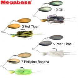 Leurre Spinnerbait Megabass V Flat Power Bomb 1/2 10 Gill