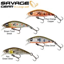 Leurre Savage Gear 3D Sticklebait Twitch 4.5cm 4g Sinking Olive Smolt