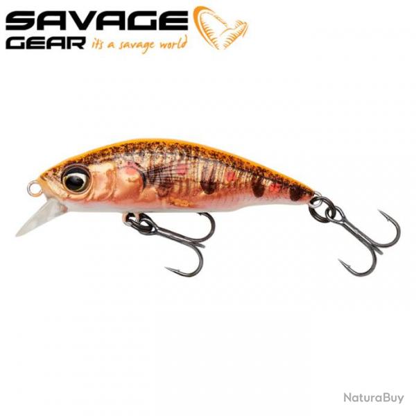 Leurre Savage Gear 3D Sticklebait Twitch 4.5cm 4g Sinking Fluo Orange Copper