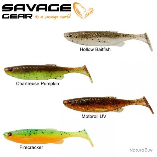 Leurre Savage Gear Fat Minnow T-Tail 7.5cm 5g (les 5) Firecracker