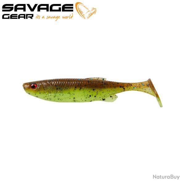 Leurre Savage Gear Fat Minnow T-Tail 7.5cm 5g (les 5) Chartreuse Pumpkin